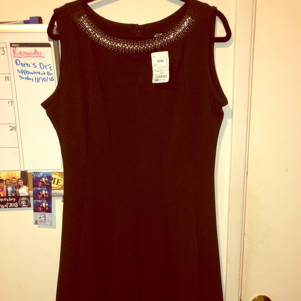 A black dress